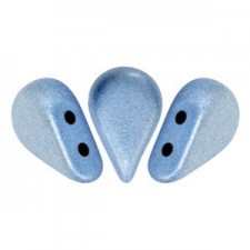 Les perles par Puca® Amos beads Metallic mat light blue 23980/79030